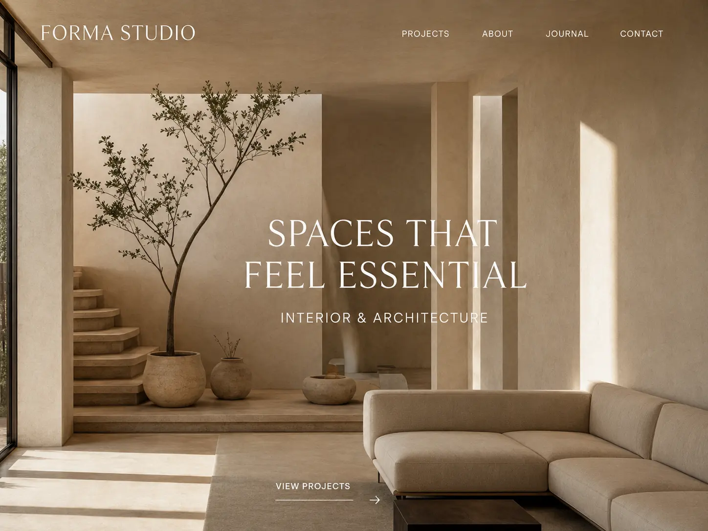 Forma Studio website